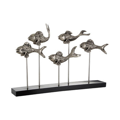 Faber School Of Fish Sculpture