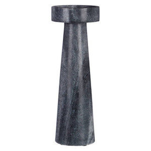 Kira Large Grey Marble Candle Holder