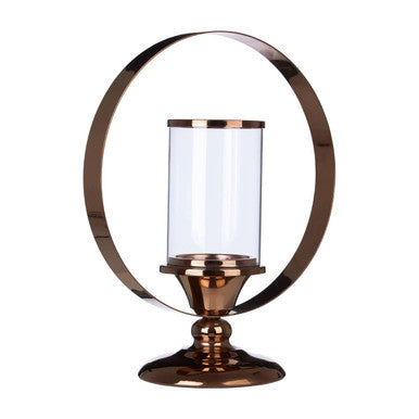 Kensington Townhouse Small Metal Candle Holder
