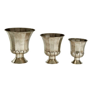 Reza Oversized Antique Planters   Set Of 3