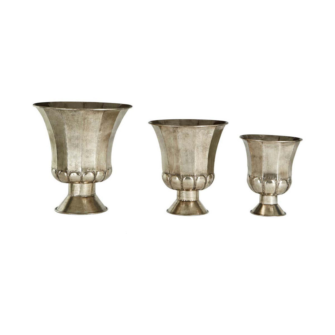 Reza Oversized Antique Planters - Set of 3