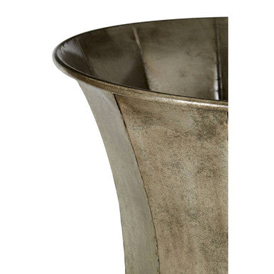 Reza Set of 3 Antique Silver Finish Planters - image 5