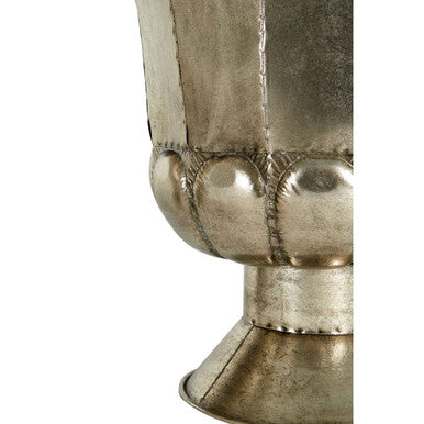 Reza Set of 3 Antique Silver Finish Planters - image 6