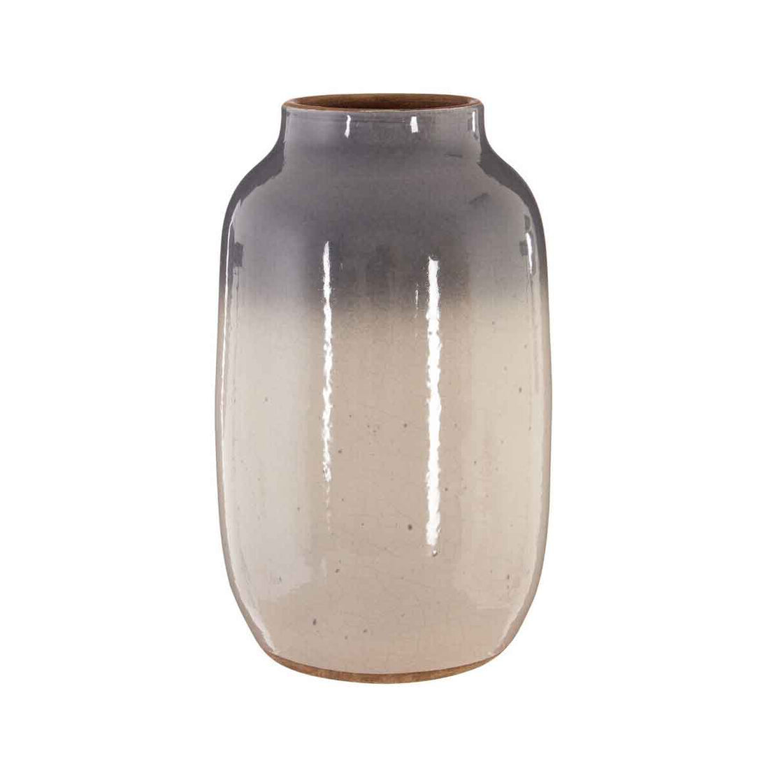 Domo Grey Earthenware Vase