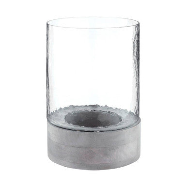 Jain Hurricane Hammered Large Candle Holder