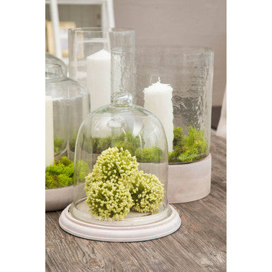 Jain Hurricane Hammered Large Candle Holder