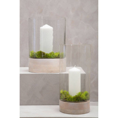 Jain Hurricane Hammered Large Candle Holder