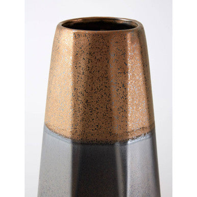 Jet Large Metallic Vase - image 4