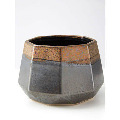 Jet Small Metallic Planter - image 4