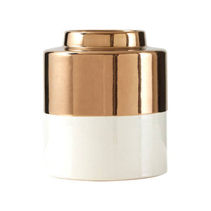 Stellar Small Metallic Vase