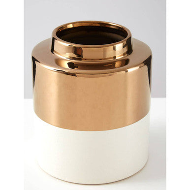 Stellar Small Metallic Vase