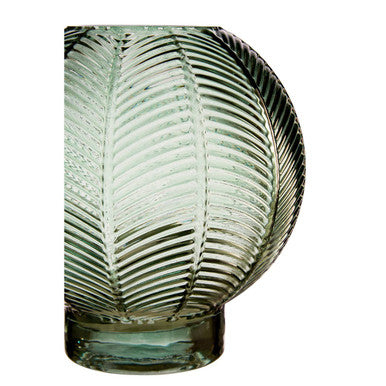 Complements Fern Green Small Glass Vase