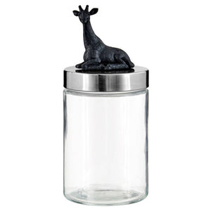 Boho Giraffe Jar