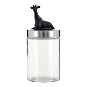 Boho Giraffe Jar