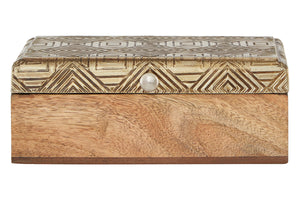 Bowerbird Tribal Small Trinket Box