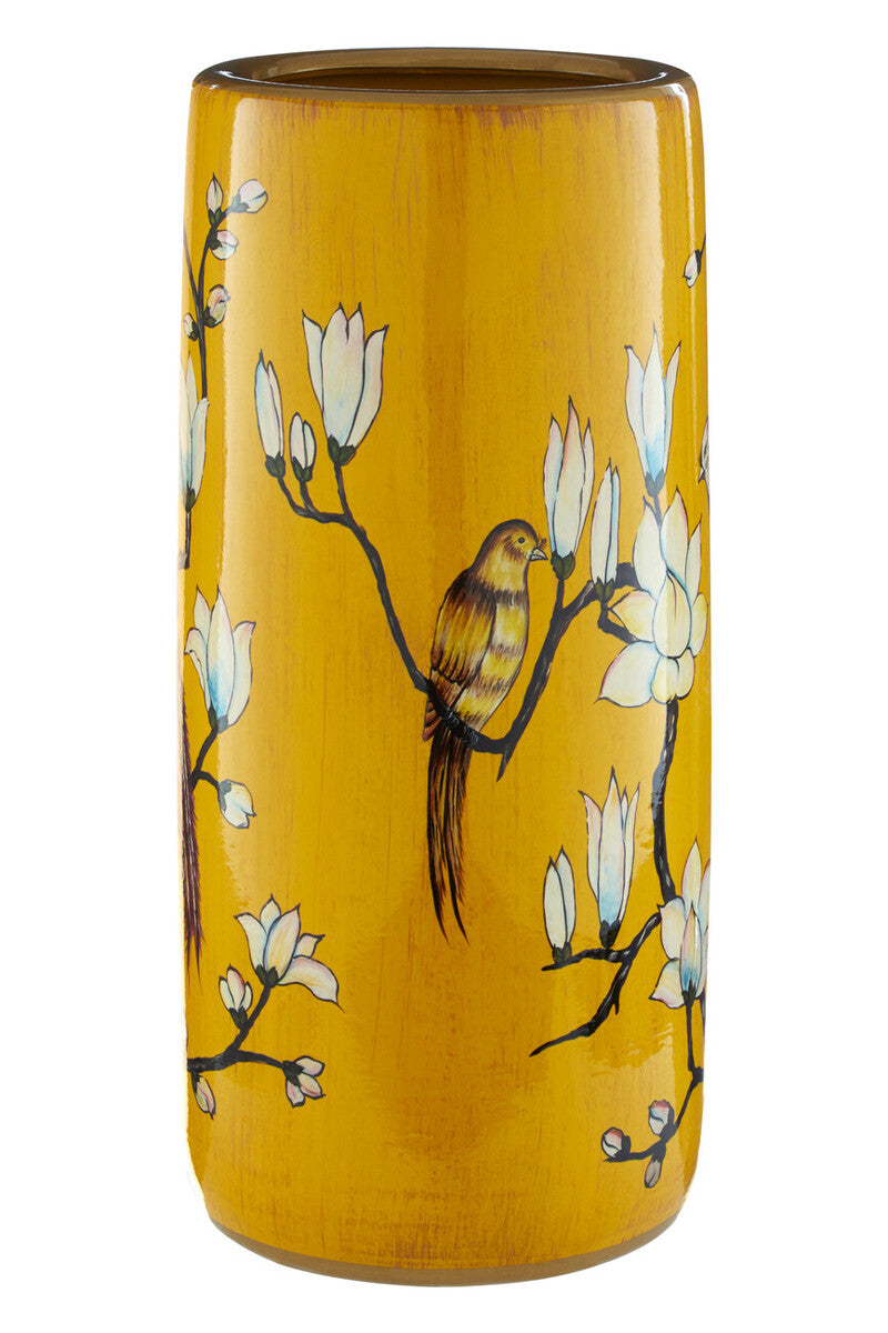 Tropical Ochre Ceramic Umbrella Stand - Image 2