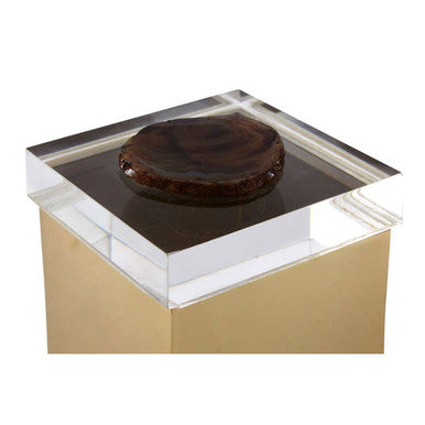 Bowerbird Black Agate Small Trinket Box - image 8