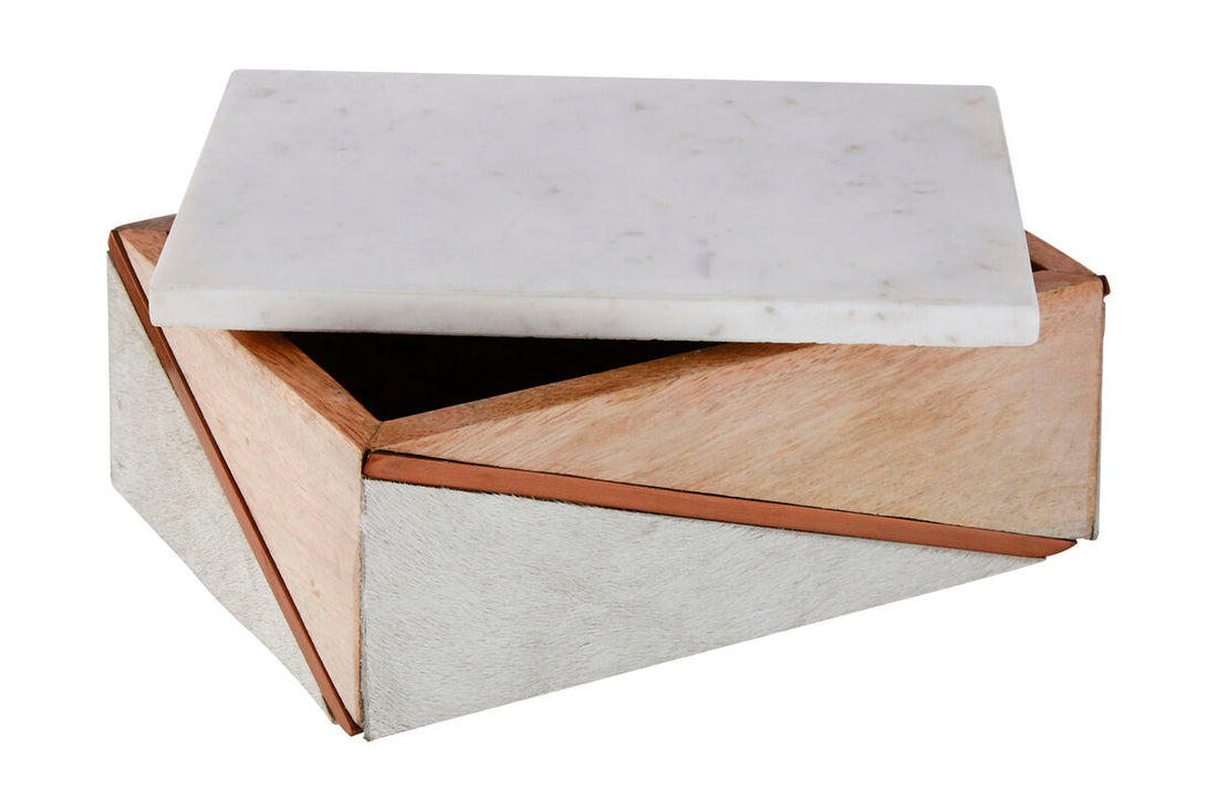 Bowerbird Cowhide Large Trinket Box - image 5