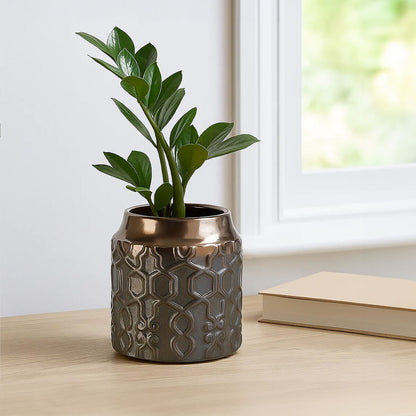 Zircon Small Ceramic Planter