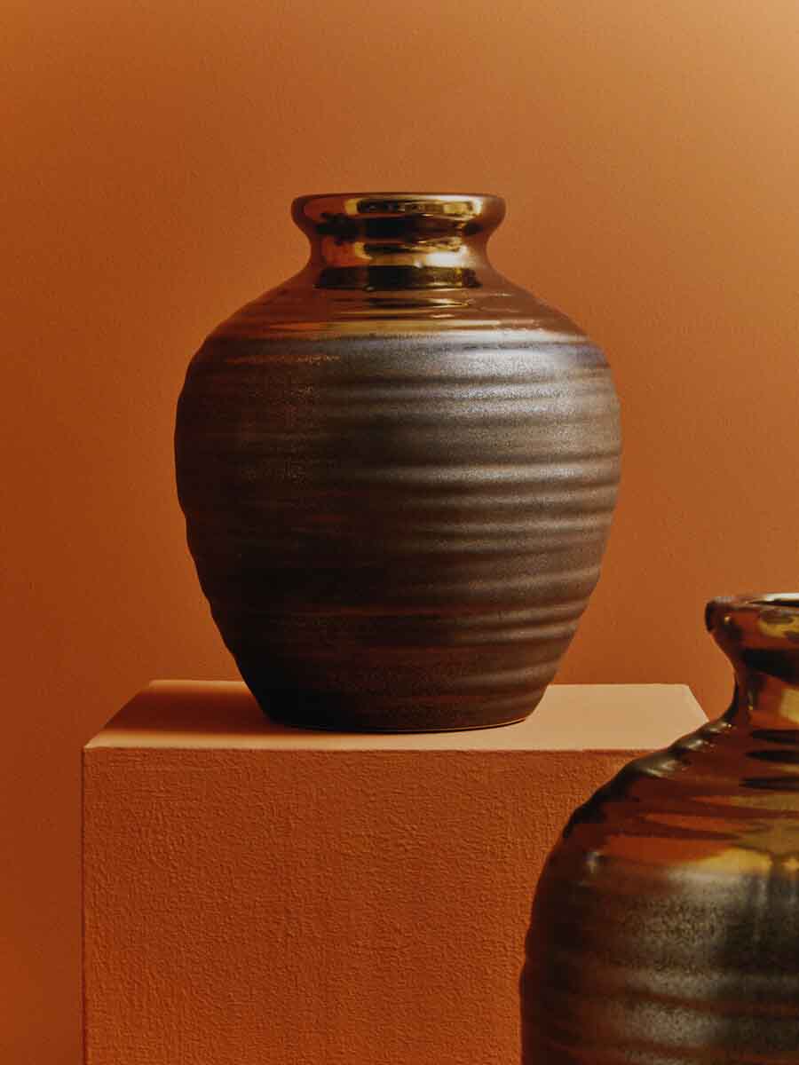 Zamak Small Ceramic Vase