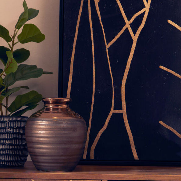 Zamak Small Ceramic Vase - image 1