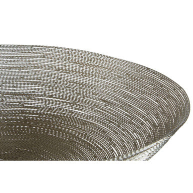 Hege Nickel Wire Silver Decorative Bowl