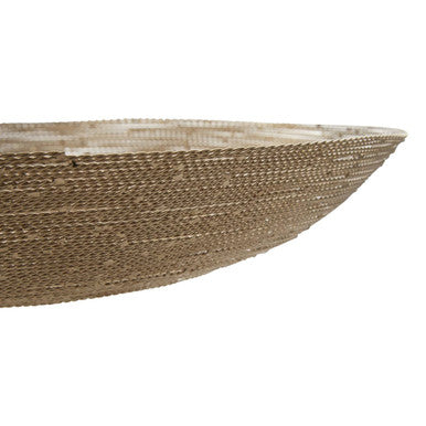 Hege Nickel Twisted Metal Small Decorative Bowl