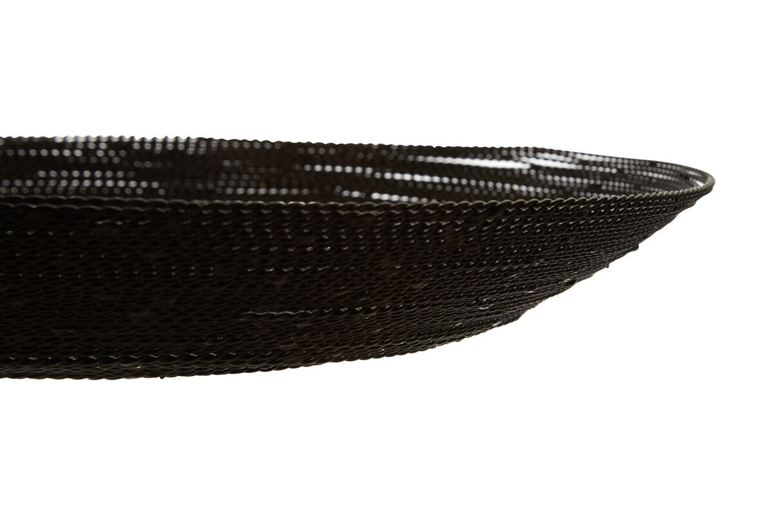 Heg Black Twisted Wire Decorative Plate - Image 4