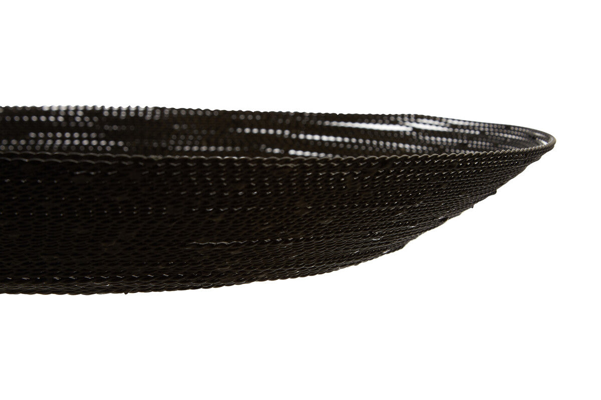 Heg Black Twisted Wire Decorative Plate - Image 4