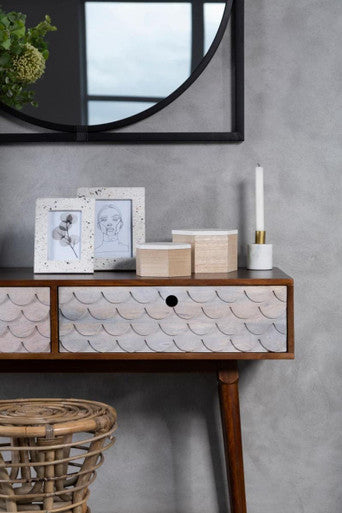 Mimo Small Terrazzo Lid Trinket Box