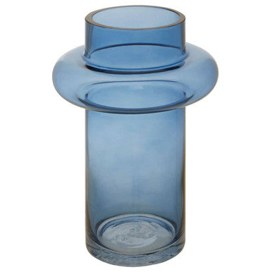 Cabrina Small Blue Glass Vase