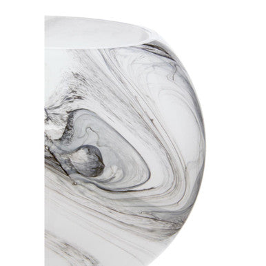 Cabell Marble Design Glass Vase - image 8