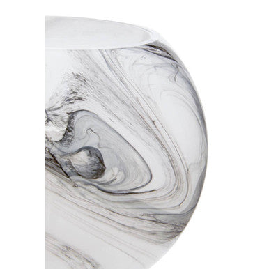 Cabell Marble Design Glass Vase - image 9