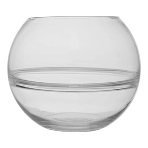 Clear Glass Round Vase | Optik