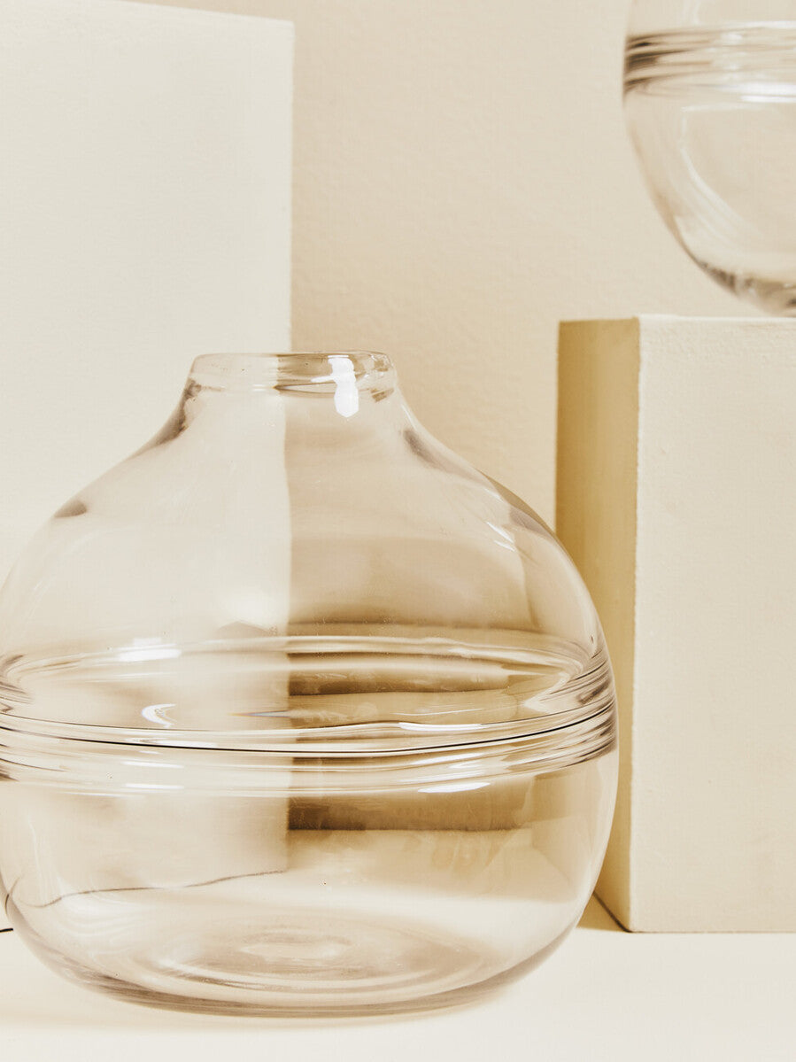 Optik Clear Glass Vase