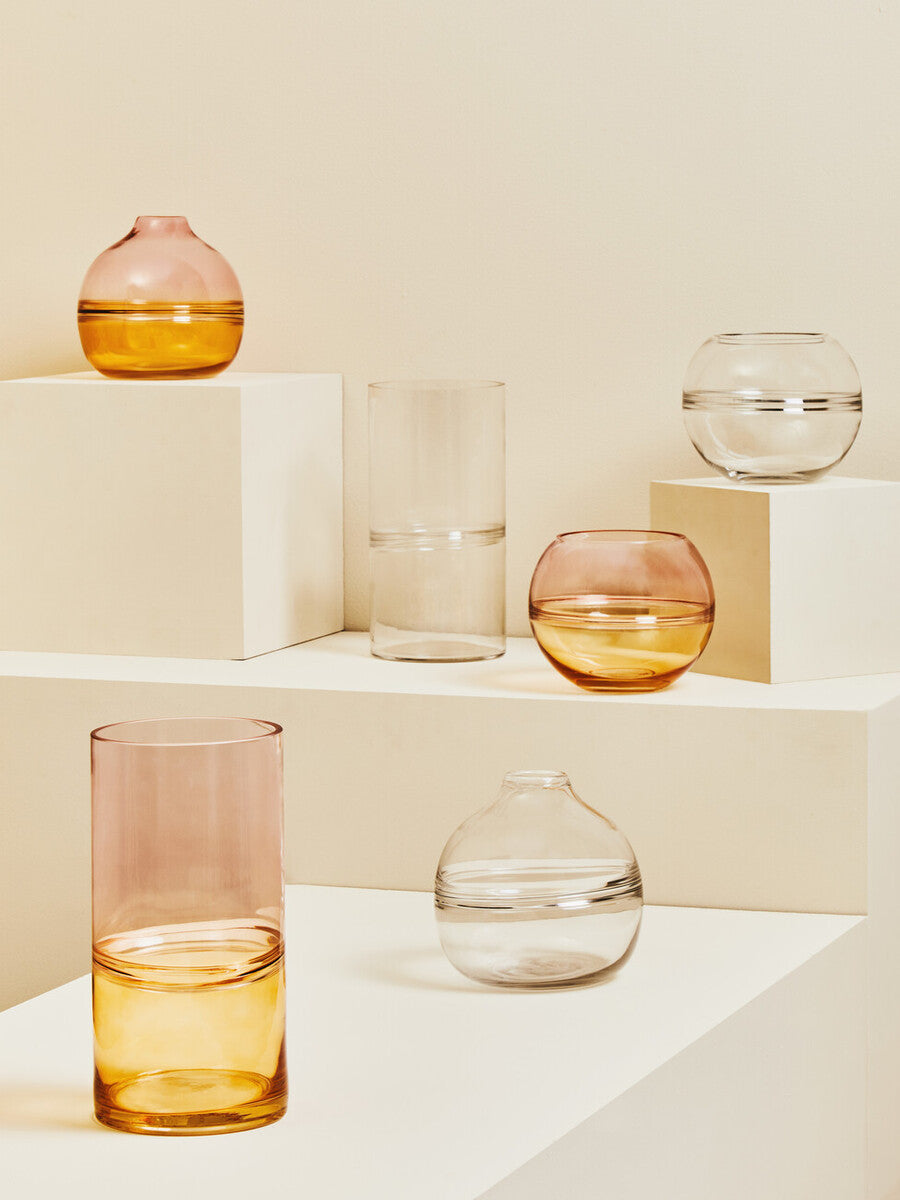 Optik Clear Glass Vase