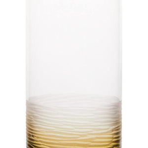 Small Textured Ombre Glass Vase | Caila