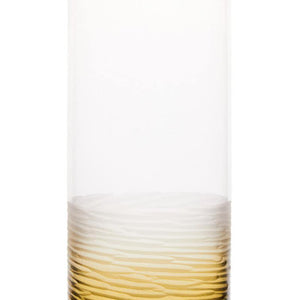 Large Textured  Ombre Glass Vase | Caila