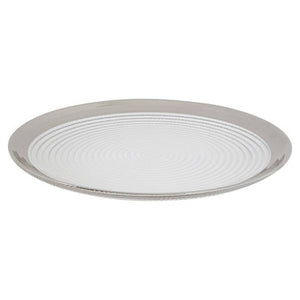 Ida 27Cm Embossed Coupe Dinner Plate