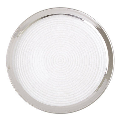 Ida 27Cm Embossed Coupe Dinner Plate