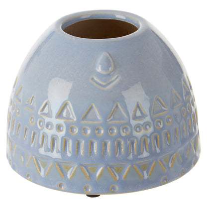 Visage Blue Extra Small Face Vase