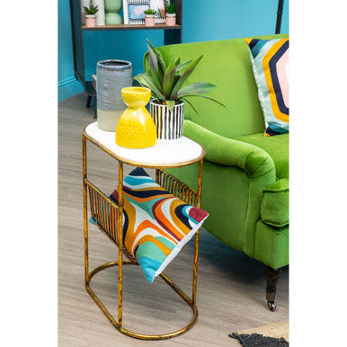 Mimo Small Yellow Face Vase