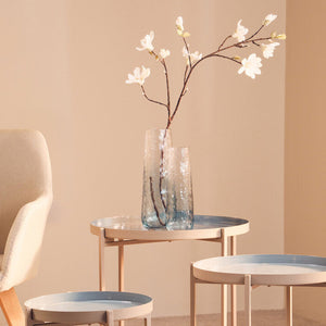 Small Blue Ombre Glass Vase | Brock
