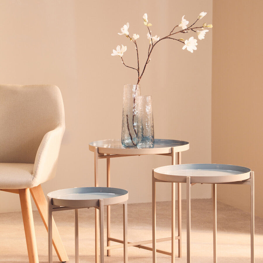 Brock Small Blue Ombre Glass Vase