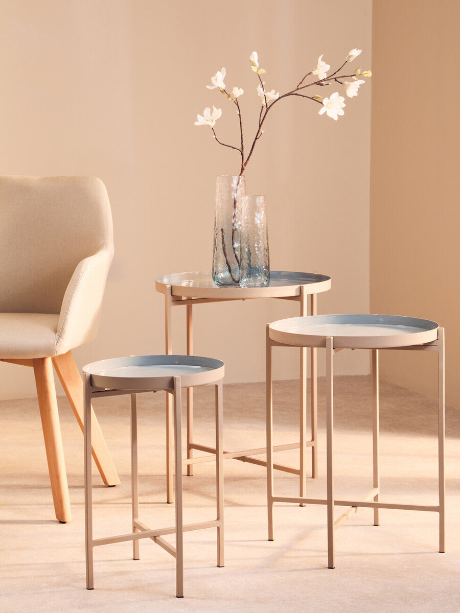 Brock Large Blue Ombre Glass Vase