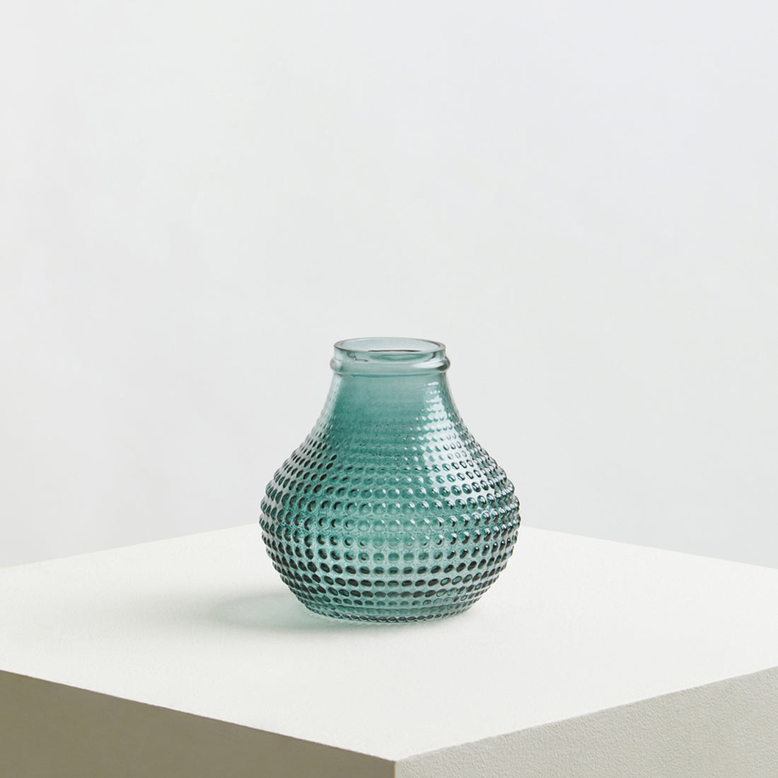 Bolla Small Green Glass Vase
