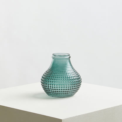 Bolla Small Green Glass Vase