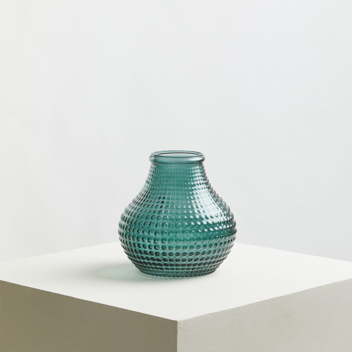 Bolla Large Green Glass Vase