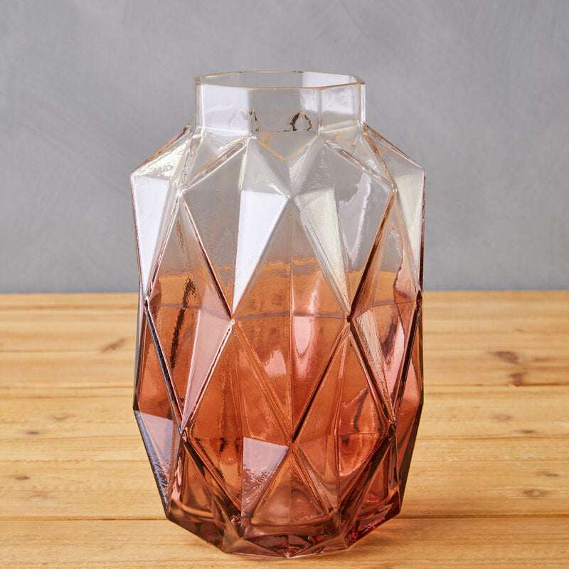 Brice Small Pink Glass Vase