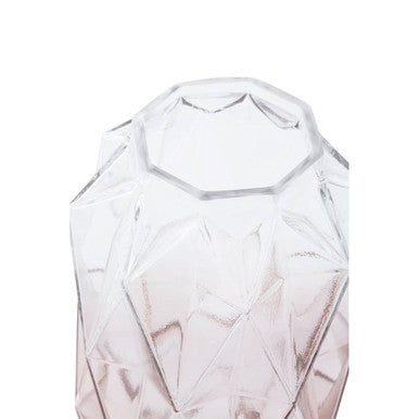 Brice Large Pink Glass Vase